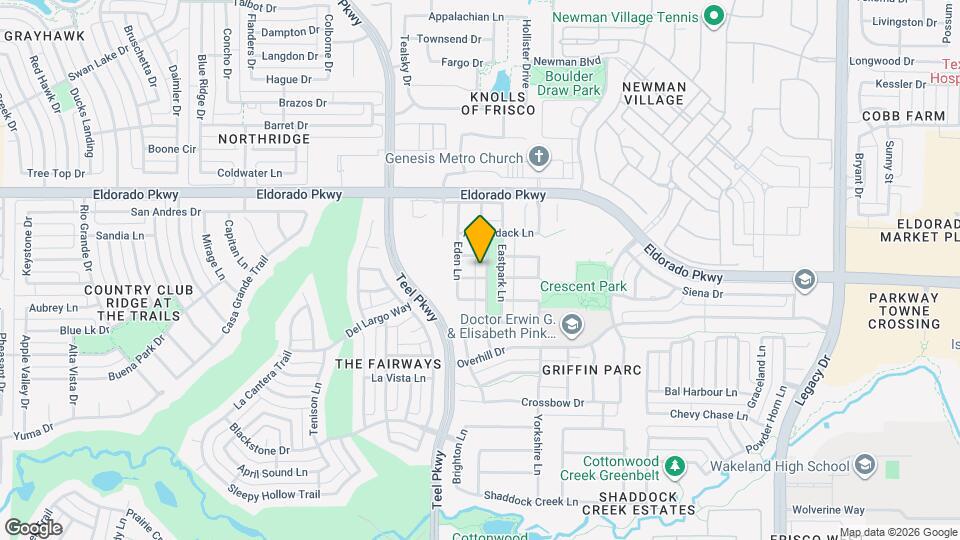 11839 Westlawn Ln Mapa y Detalles de la Ubicación