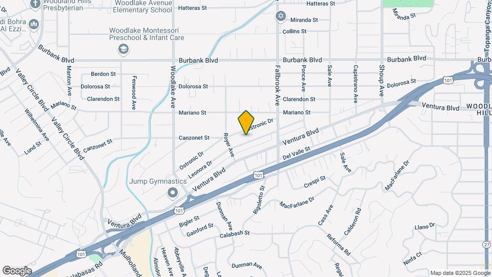 22919 Leonora Dr Map and Location Details