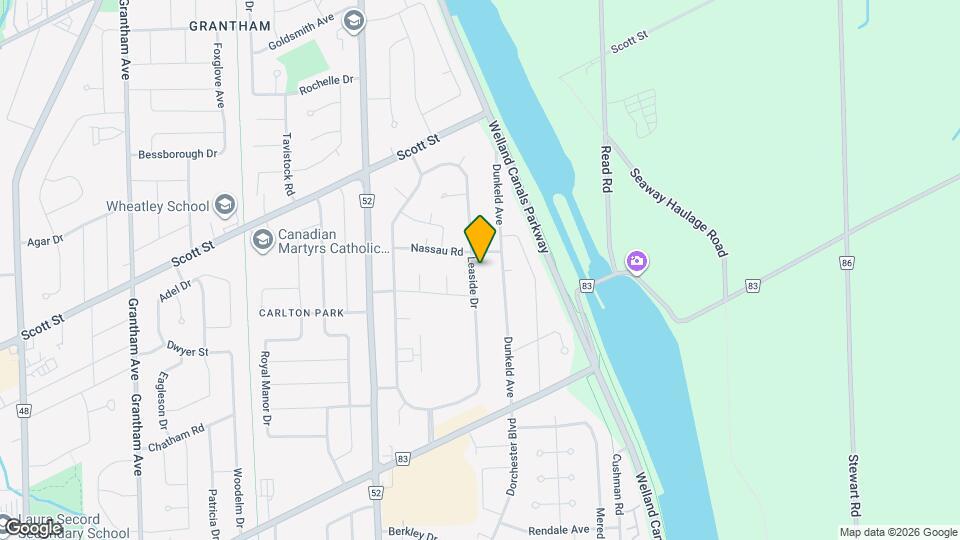 78 Leaside Dr Map and Location Details