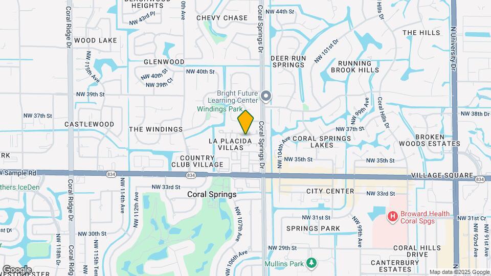 10600 La Placida Dr Map and Location Details