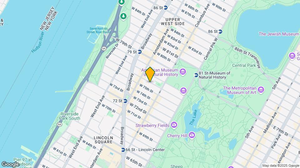 146 W 76th St Mapa y Detalles de la Ubicación
