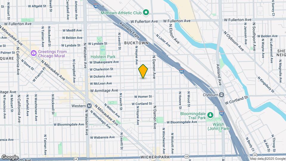 2040 W McLean Ave, Unit G Map and Location Details