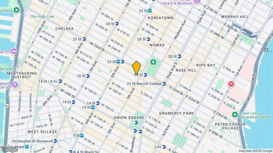 170 Fifth Ave Mapa y Detalles de la Ubicación