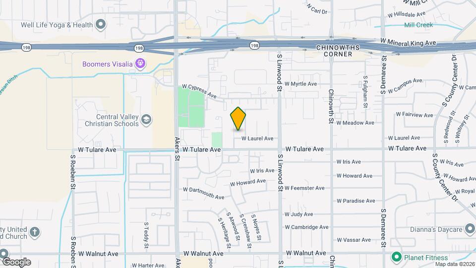 1036 S Noyes Ct Map and Location Details