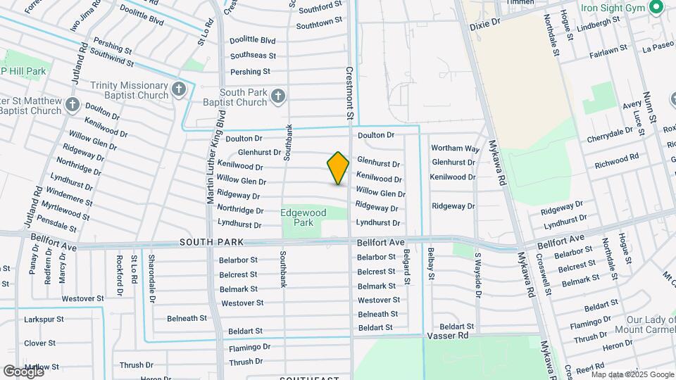 5962 Willow Glen Dr Map and Location Details