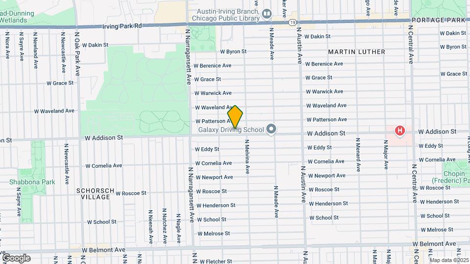 6222 W Addison St Map and Location Details