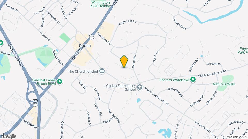 7241 Darden Rd Map and Location Details