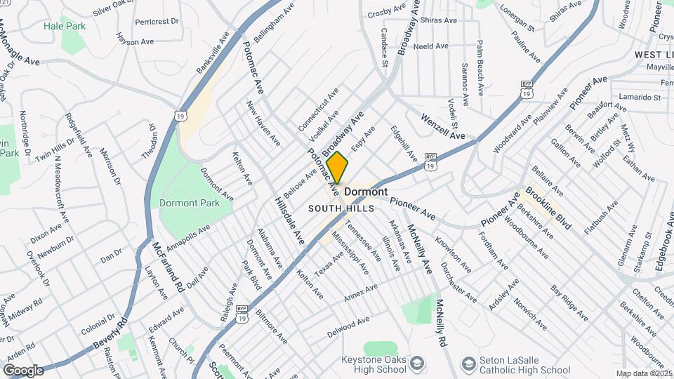 1436 Potomac Ave Map and Location Details