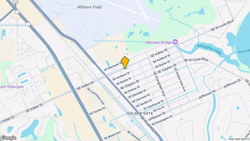 2544 SE Indian St Map and Location Details