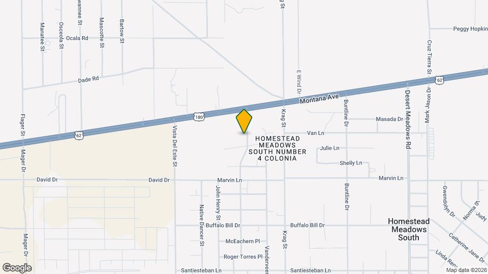 3977 Las Casitas Dr Map and Location Details