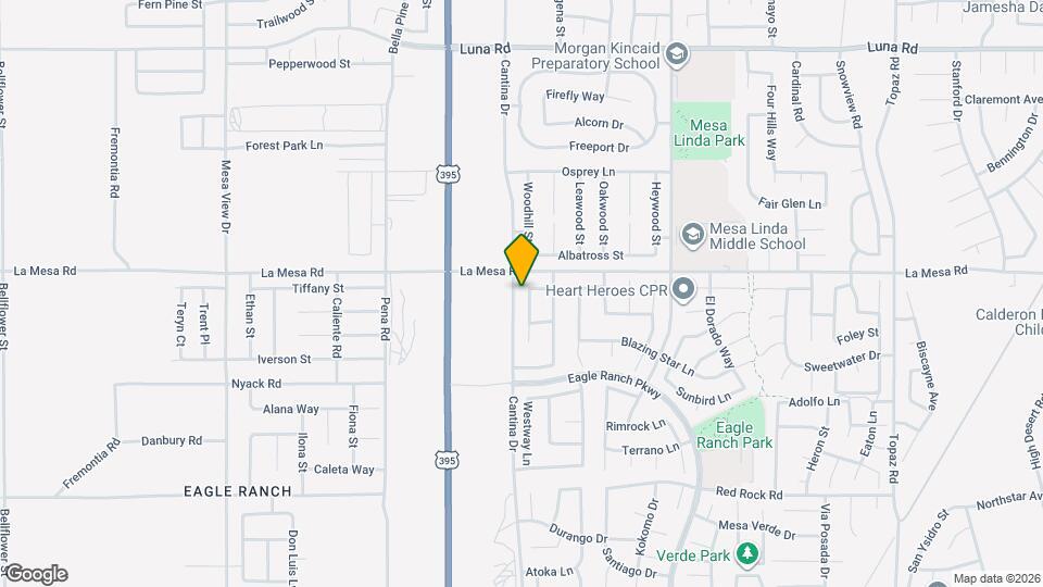 12866 Brookdale St Mapa y Detalles de la Ubicación
