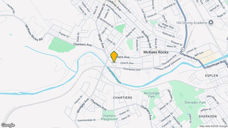 1249 Church Ave Map and Location Details