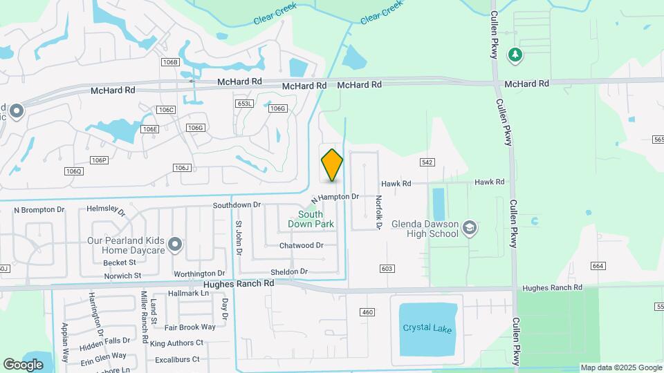 3718 Brighton Ln Map and Location Details