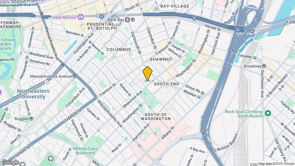 395 Shawmut Ave, Unit 31 Mapa y Detalles de la Ubicación