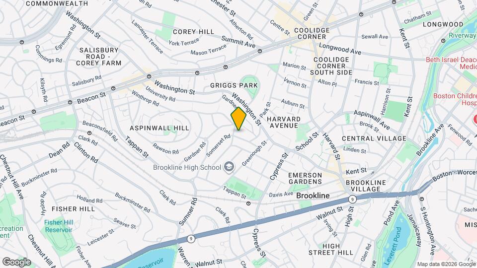 43 Somerset Rd Map and Location Details