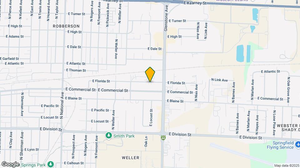 1670 E Florida St Map and Location Details