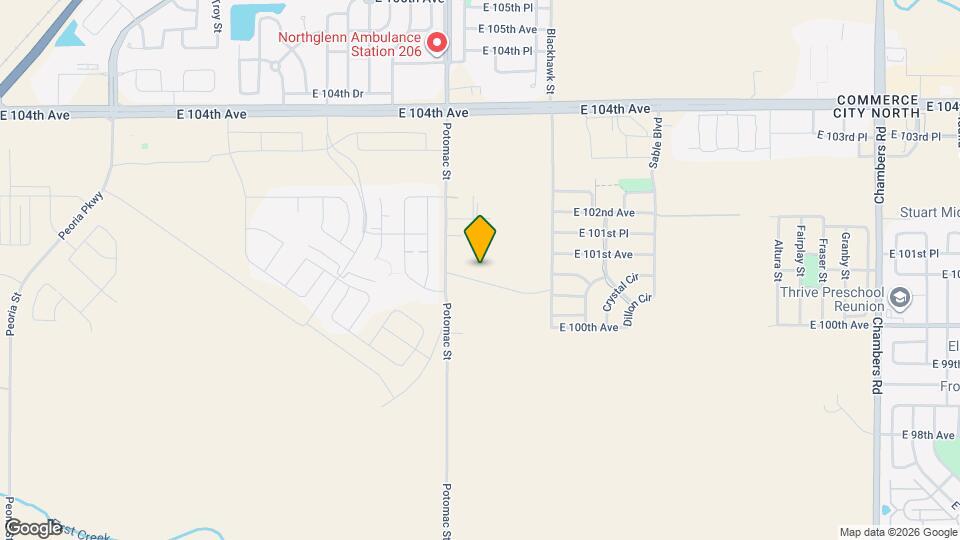 10085 Abilene St Mapa y Detalles de la Ubicación