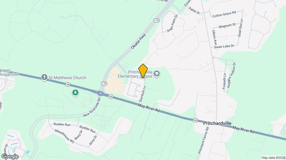 9346 Evan Way Map and Location Details