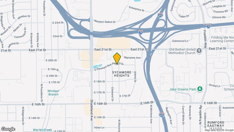 7161 E Pleasant Run Pkwy S Dr, Unit 1 Map and Location Details