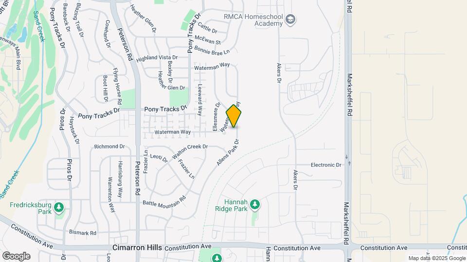 7320 Allens Park Dr Map and Location Details