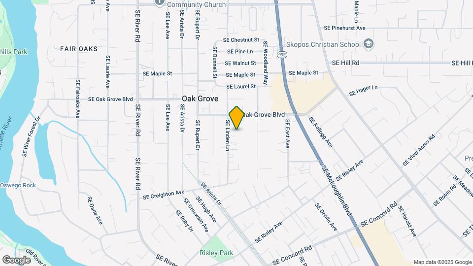 14984 SE Linden Ln Map and Location Details