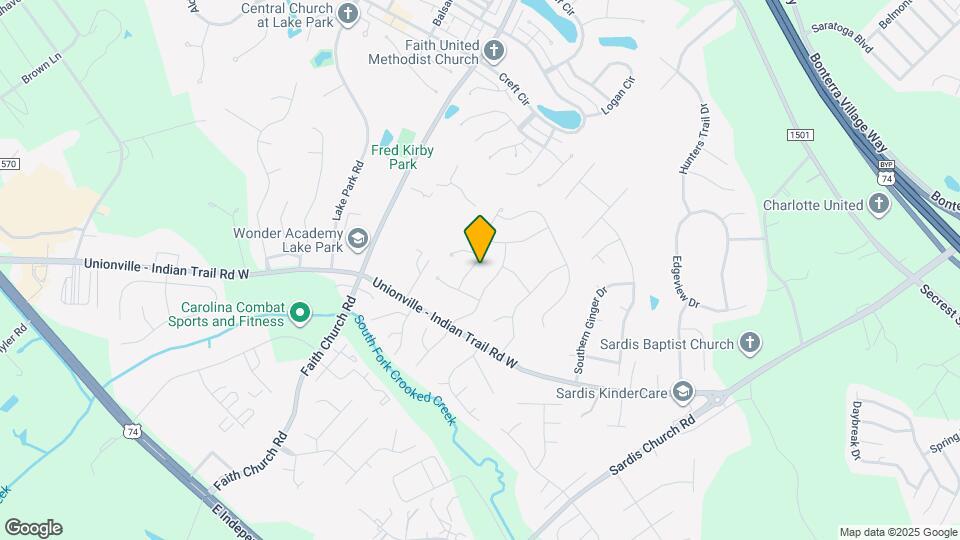 1026 Mendenhall St Map and Location Details