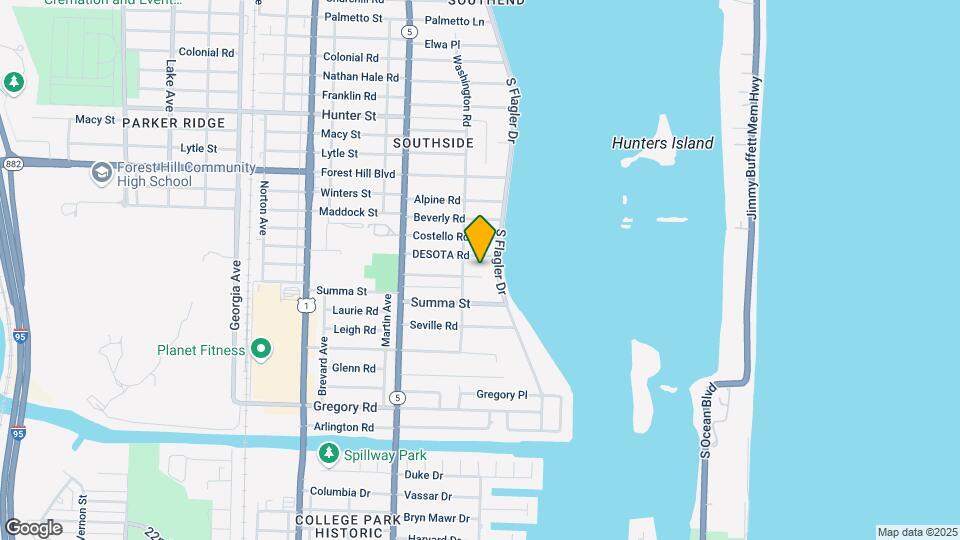 127 Miramar Way Map and Location Details