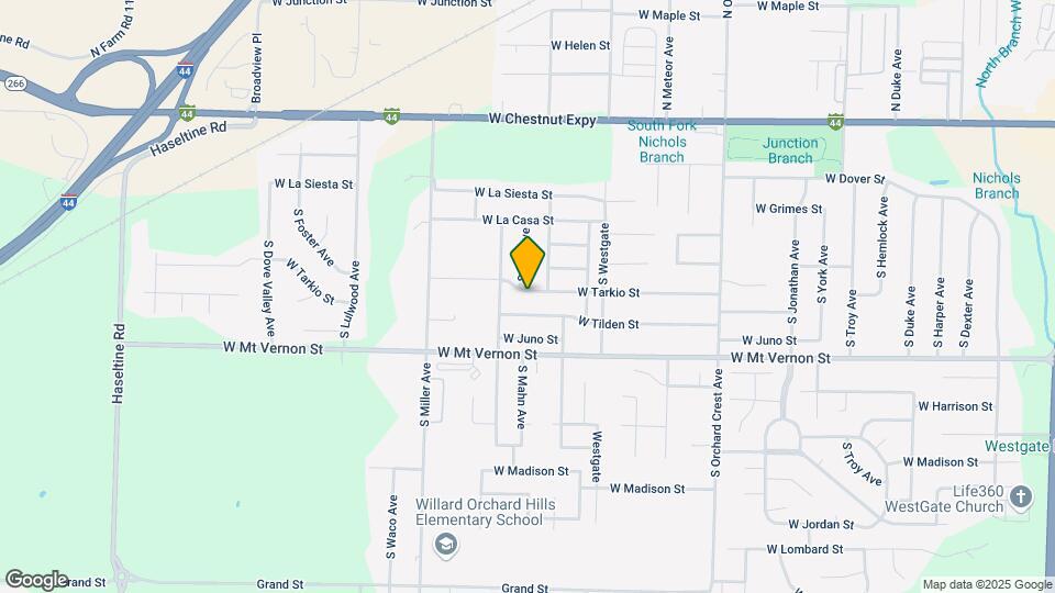 4422 W Tarkio St Map and Location Details