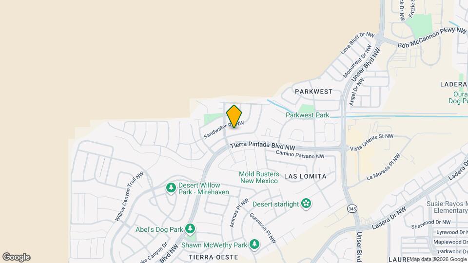 8709 Warm Springs Rd NW Map and Location Details