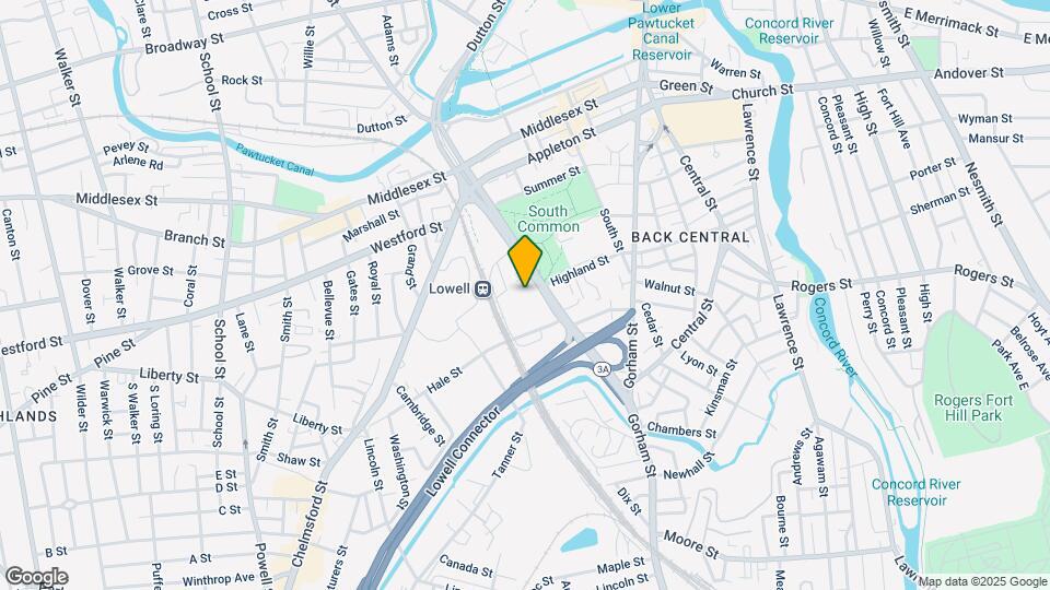 201 Thorndike St Map and Location Details
