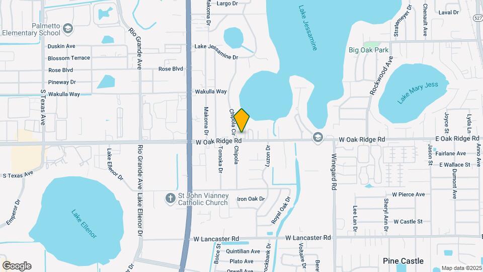 903 W Oak Ridge Rd Map and Location Details