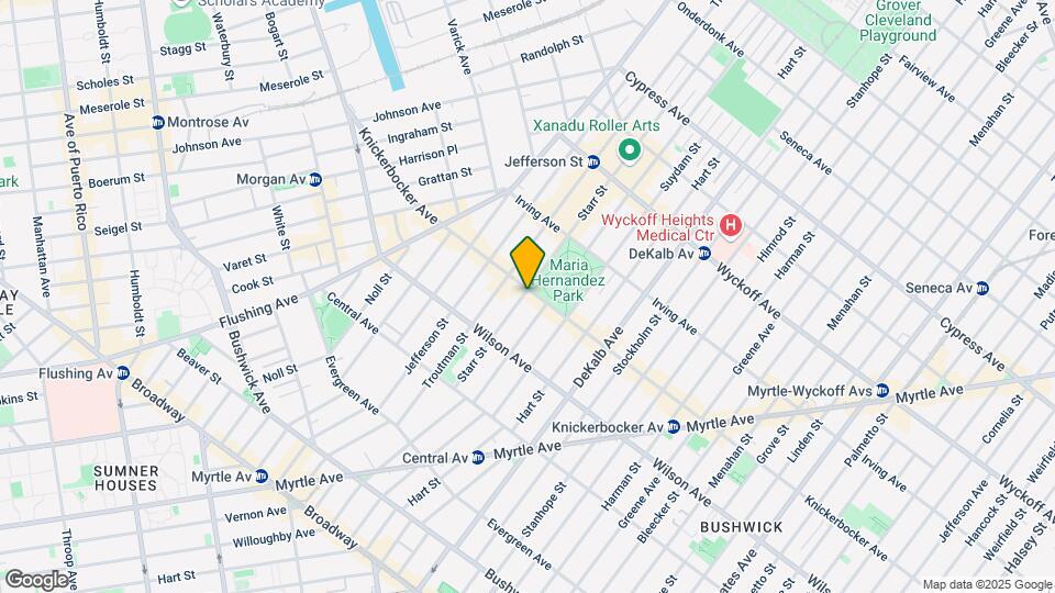 242 Knickerbocker Ave Map and Location Details