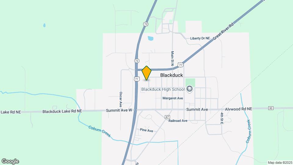 Blackduck Apartments Map and Location Details