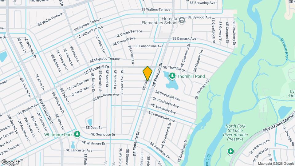 1781 SE Fairfield St Mapa y Detalles de la Ubicación