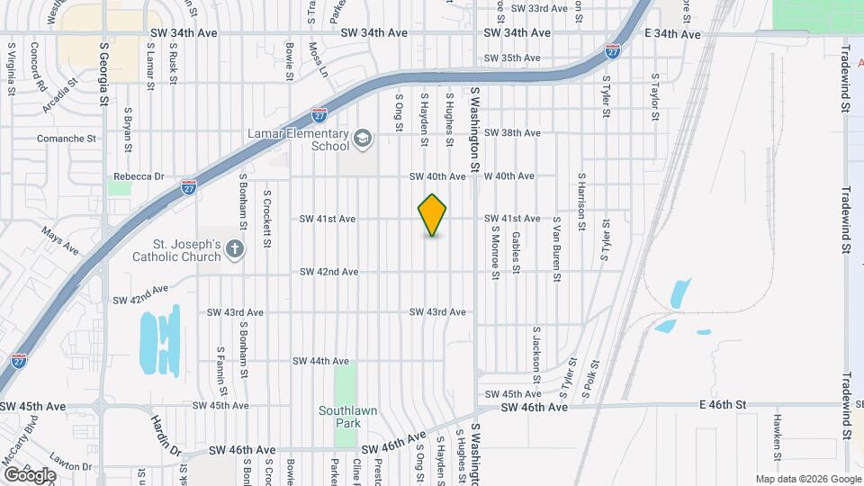 4113 S Hayden St Map and Location Details