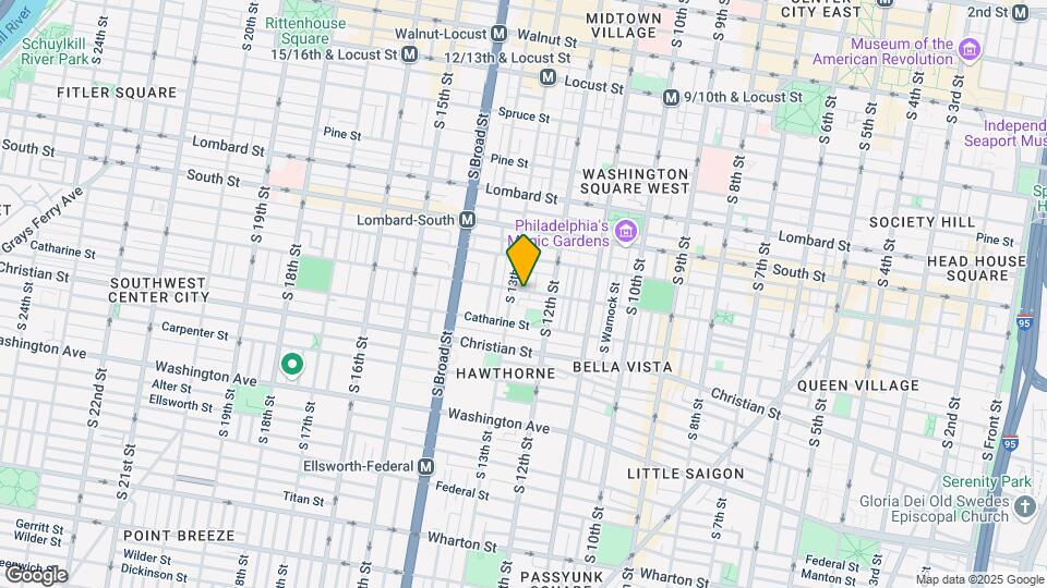 1236 Fitzwater St Mapa y Detalles de la Ubicación