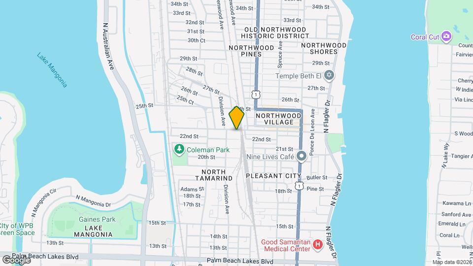 706 23rd St Map and Location Details