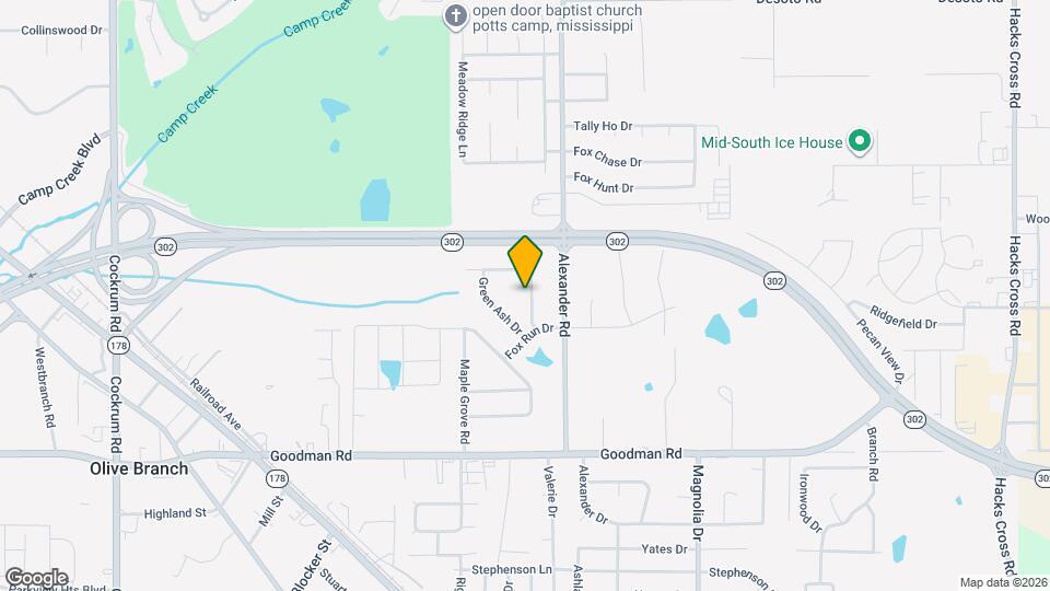 7335 Red Maple Dr Map and Location Details