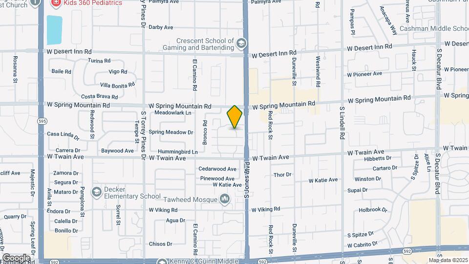 6151 Meadow Vista Ln Map and Location Details