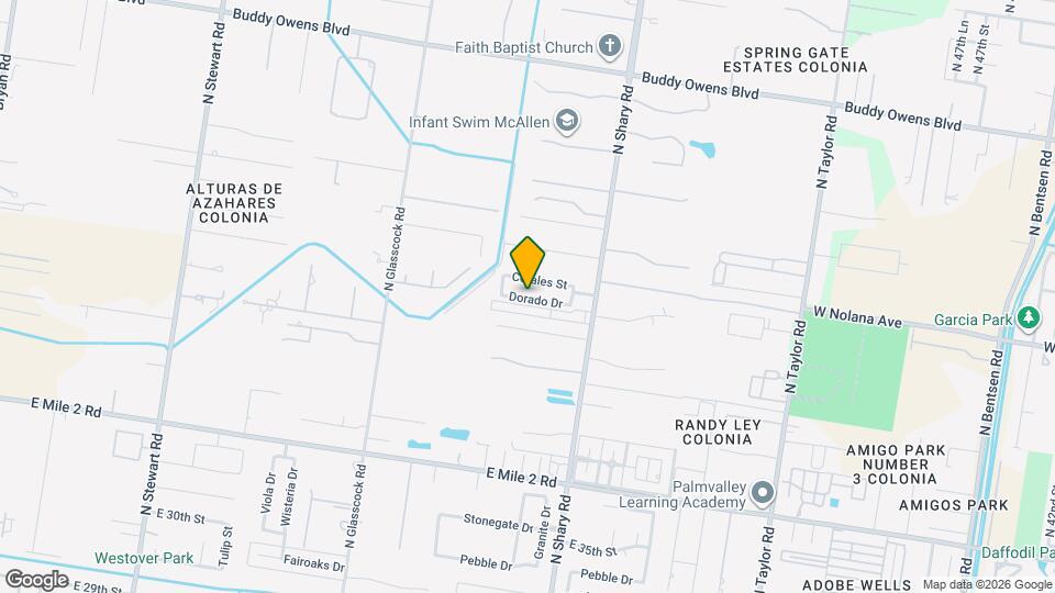 2221 Dorado Dr Mapa y Detalles de la Ubicación