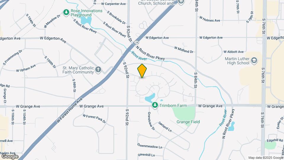 9049 Westlake Dr, Unit Overlook Lakes Greendale Map and Location Details