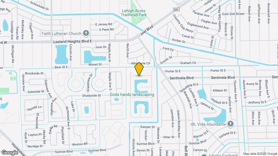 716 Evening Shade Ln Mapa y Detalles de la Ubicación