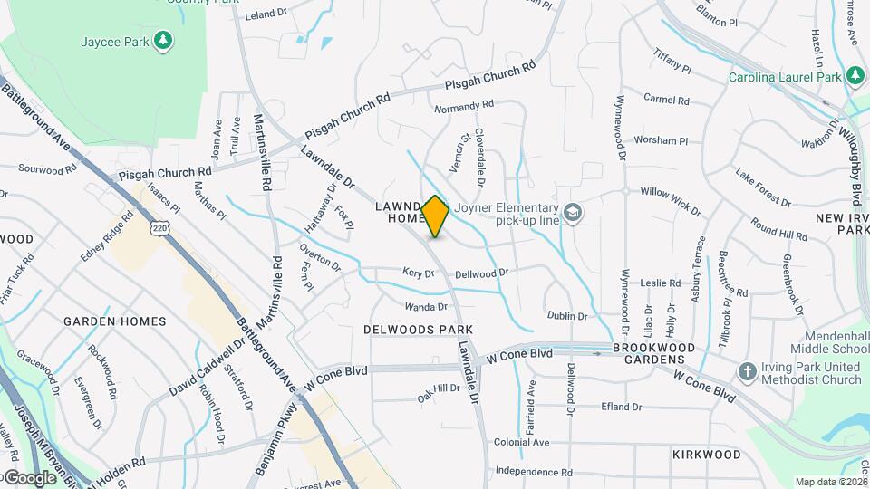 2100 Wingate St Map and Location Details