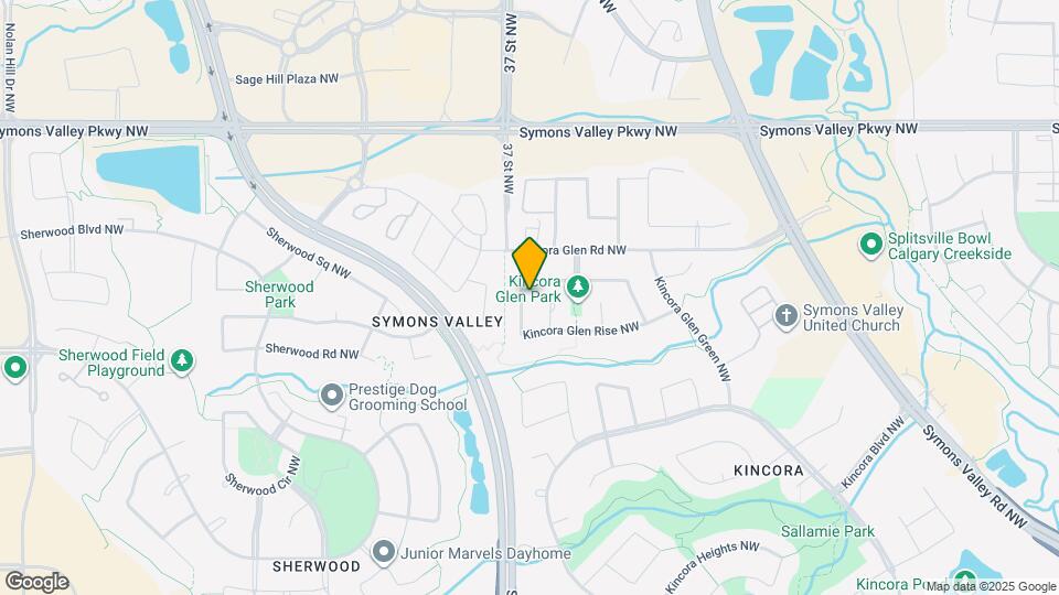 218 Kincora Glen Rise NW Map and Location Details