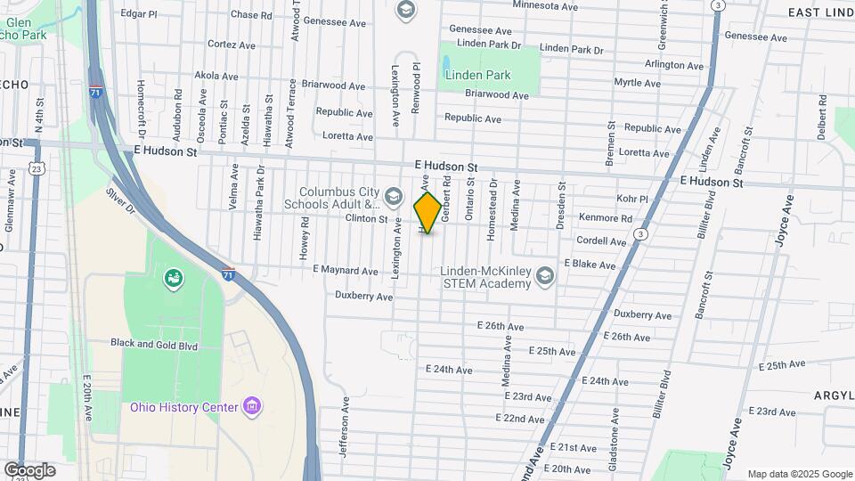 2234 Hamilton Ave Map and Location Details