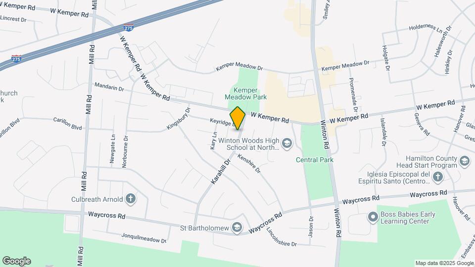 1364 Karahill Dr Map and Location Details