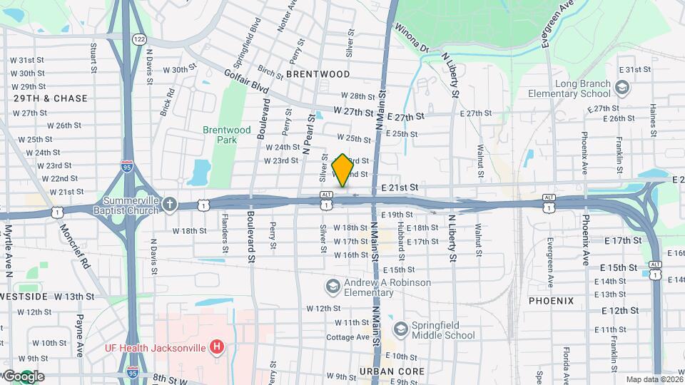 3020 N Laura St Map and Location Details