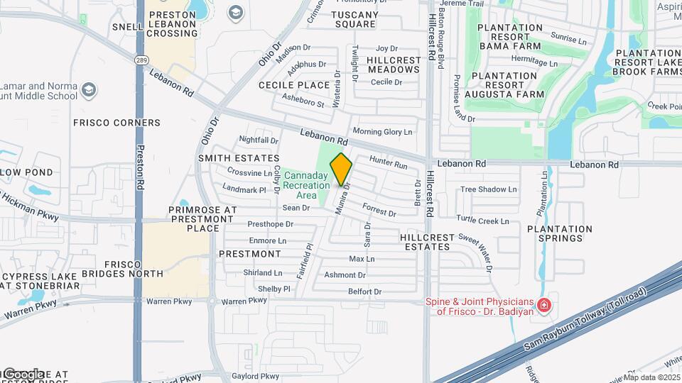 4305 Munira Dr Map and Location Details