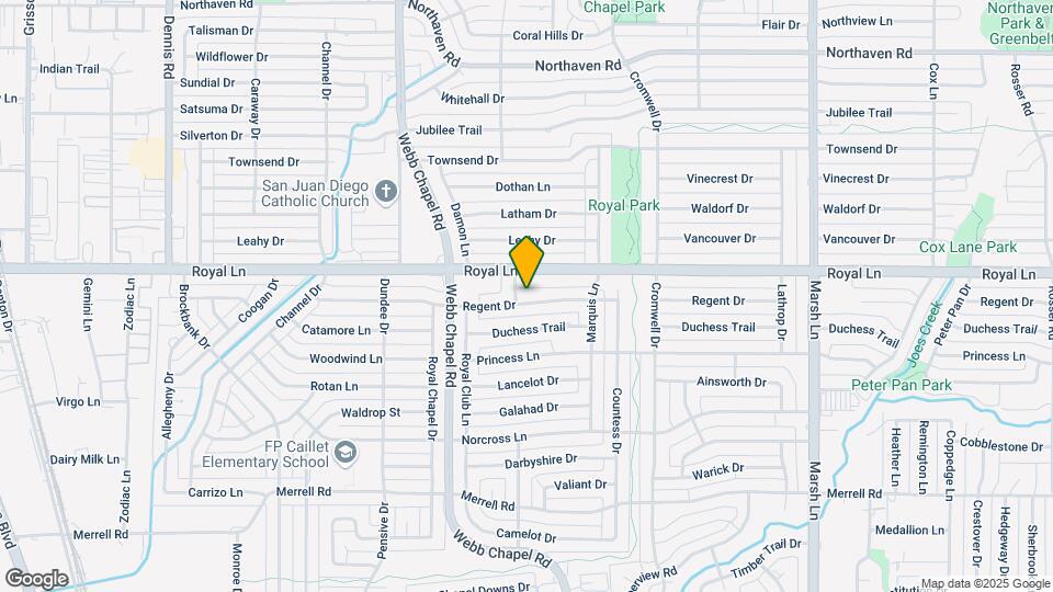 3311 Regent Dr Map and Location Details