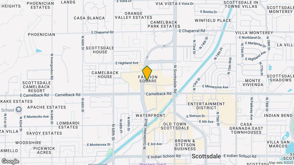 5000 E Camelback Rd-Unit -206 Map and Location Details